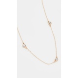 Adina Reyter 5 Diamond Chain Necklace