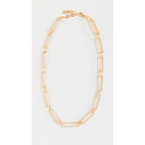 Adinas Jewels Paperclip Chain Necklace