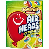 Airheads Xtremes Sourfuls Resealable Stand Up Bag, Rainbow Berry, Party, Candy, 9 Ounce