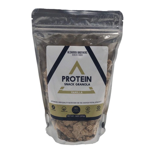  Alskinny Brothers Granola  Protein  Non-GMO  Natural Ingredients  Low Sugar  Ideal with Yogurt + Acai + Almond Milk + Overnight Oats  Vanilla