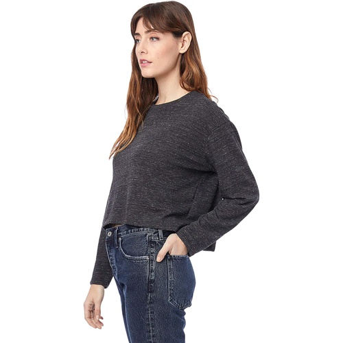  Alternative Eco Long Sleeve Headliner Cropped T-Shirt