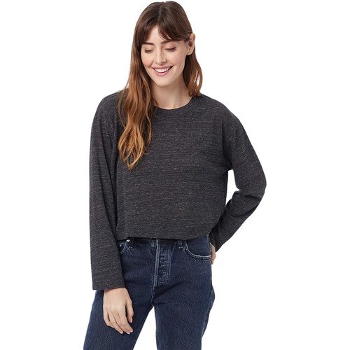  Alternative Eco Long Sleeve Headliner Cropped T-Shirt