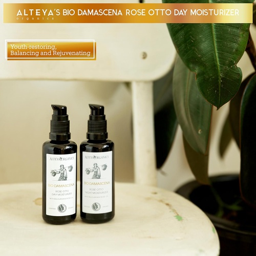  Alteya Organics Alteya USDA Organic Day Face MoisturizerBioDamascena - With Organic Bulgarian Rose Oil, Anti-Aging, 50ml