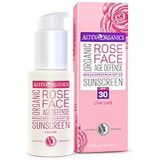 Alteya Organics Rose Face Organic Sunscreen SPF 30 Tinted