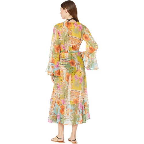  America & Beyond Boho Blissful Kimono Cover-Up
