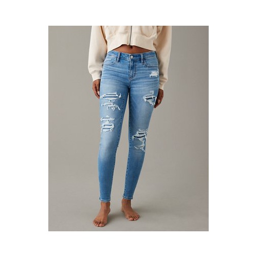 아메리칸이글 AE Next Level Patched Low-Rise Jegging