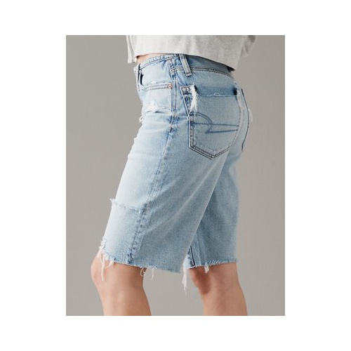 아메리칸이글 AE Denim Low-Rise Baggy Short