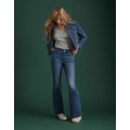 AE77 Premium High-Waisted Flare Jean