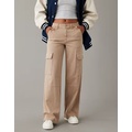 AE Dreamy Drape Stretch Cargo Super High-Waisted Baggy Wide-Leg Pant