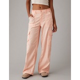 AE Dreamy Drape Stretch Cargo Super High-Waisted Baggy Wide-Leg Pant