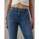 AE Next Level Curvy Super High-Waisted Flare Jean