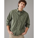 AE Everyday Poplin Button-Up Shirt