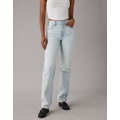 AE Stretch Super High-Waisted Straight Jean