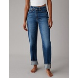 AE Strigid Super High-Waisted Baggy Straight Jean