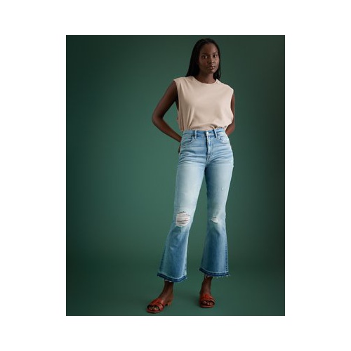 아메리칸이글 AE77 Premium High-Waisted Crop Flare Jean