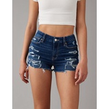 AE Next Level Curvy High-Waisted Ripped Denim Short Short