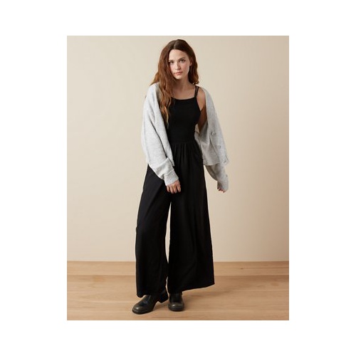 아메리칸이글 AE Whoa So Soft Cropped Button-Front Cardigan