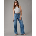 AE Dreamy Drape Stretch High-Waisted Baggy Cargo Jogger Jean