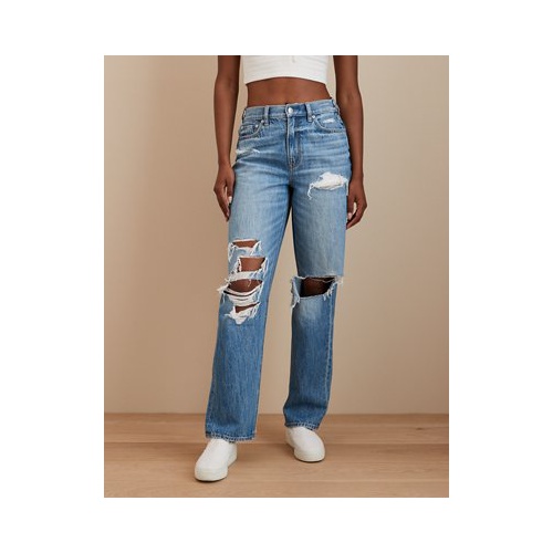 아메리칸이글 AE Super High-Waisted Baggy Straight Jean