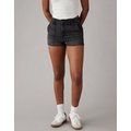 AE Next Level Super High-Waisted Denim Short Short