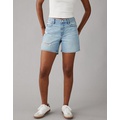 AE Strigid Super High-Waisted 6 Relaxed Ripped Denim Short