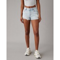 AE Next Level High-Waisted V-Rise Ripped Denim Short Short