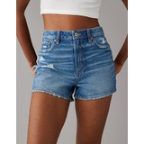 AE Strigid Ripped Denim Mom Short