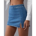 AE Next Level High-Waisted Denim Skort