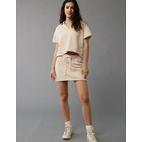 AE High-Waisted Knit Mini Skirt