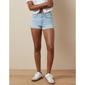 AE Next Level High-Waisted V-Rise Denim Short Short