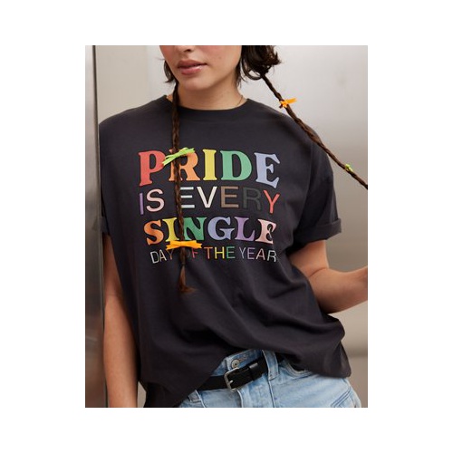아메리칸이글 AE Oversized Pride Graphic T-Shirt
