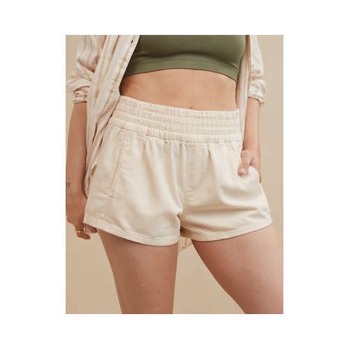 아메리칸이글 Aerie Babewatch High Waisted Pull On Short