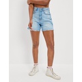 AE Dreamy Drape Denim Highest Waist Baggy Short