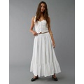 AE High-Waisted Ruffle Maxi Skirt