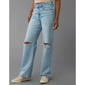 AE Strigid Ripped High-Waisted Stovepipe Jean