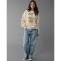 AE Oversized Halloween Mickey Mouse Graphic Sweatshirt