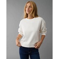 AE Cropped Crew Neck Pullover Sweatshirt