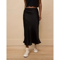 AE High-Waisted Midi Slip Skirt