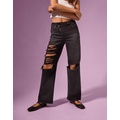 Coco Gauff x AE Stretch High-Waisted Crossover Stovepipe Jean