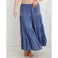 Aerie Beach Club Tiered Maxi Skirt