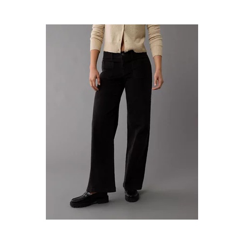 아메리칸이글 AE Stretch Corduroy Low-Rise Baggy Wide-Leg Pant