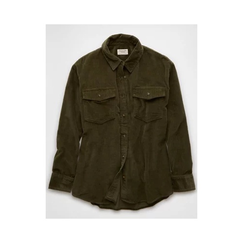 아메리칸이글 AE Oversized Corduroy Shacket