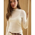 AE77 Premium Cashmere-Blend Turtleneck Sweater