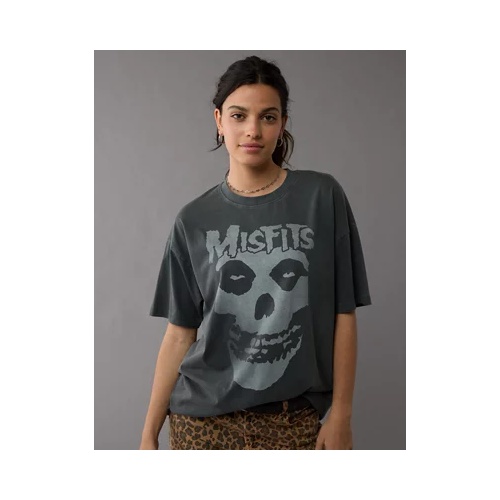 아메리칸이글 AE Misfit Halloween Oversized Graphic T-Shirt