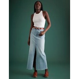 AE77 Premium Denim Maxi Skirt