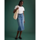 AE77 Premium Denim Midi Skirt