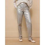 AE Stretch Metallic Super High-Waisted Baggy Straight Jean