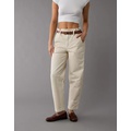 AE Stretch Super High-Rise Corduroy Paper Bag Barrel Pant