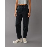 AE Stretch Super High-Rise Corduroy Paper Bag Barrel Pant