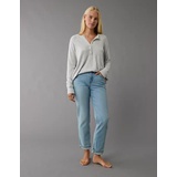 AE Plush Long-Sleeve Henley T-Shirt